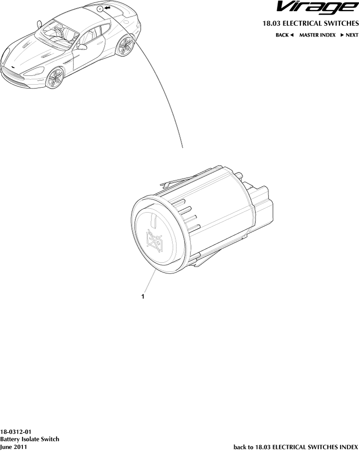 Battery Isolate Switch