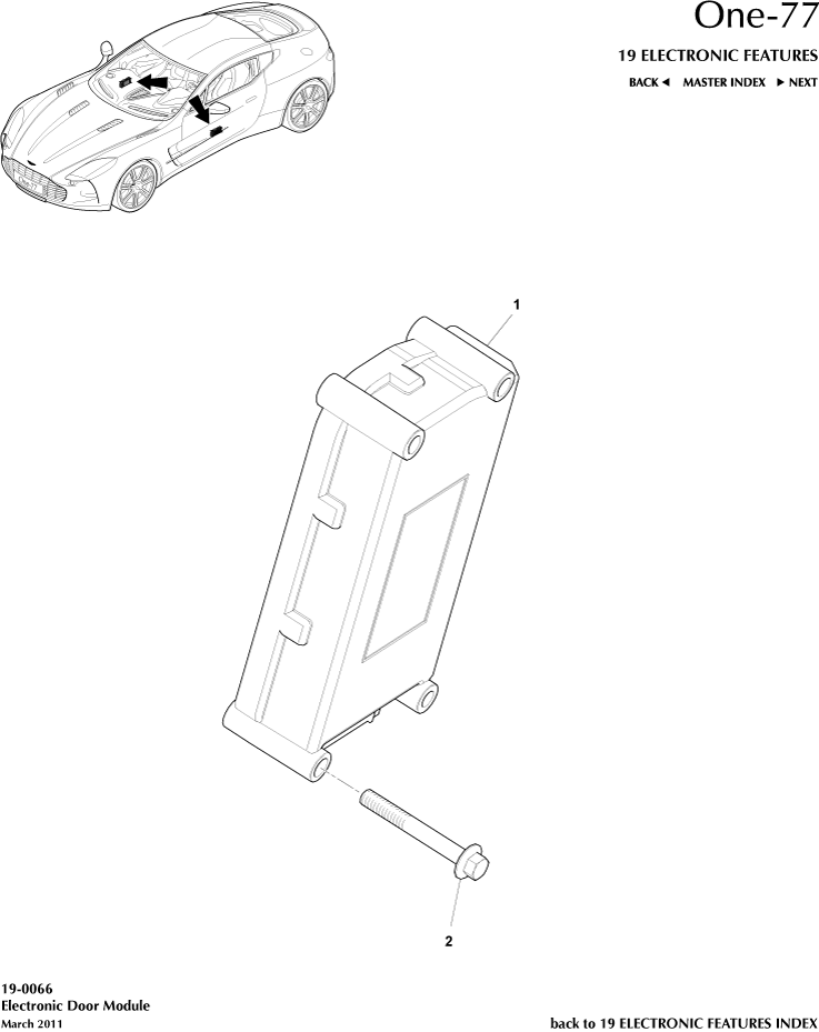Electronic Door Module