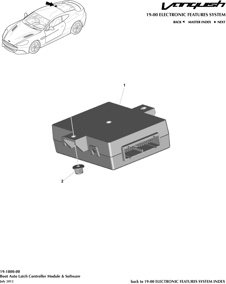 Boot Latch Controller