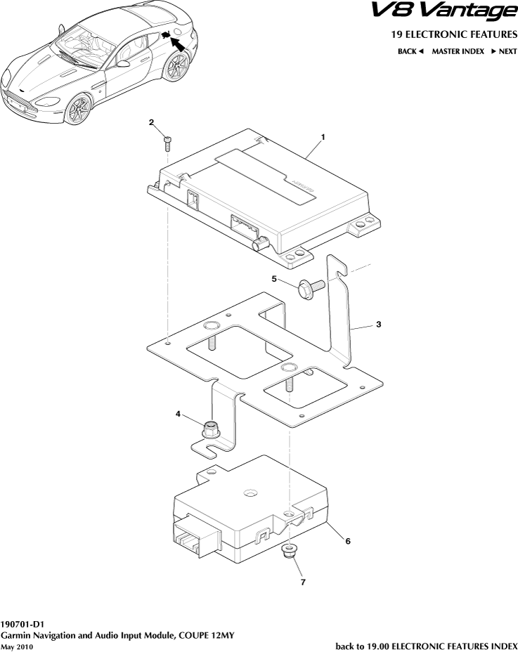 Garmin Navigation, Coupe, 12MY