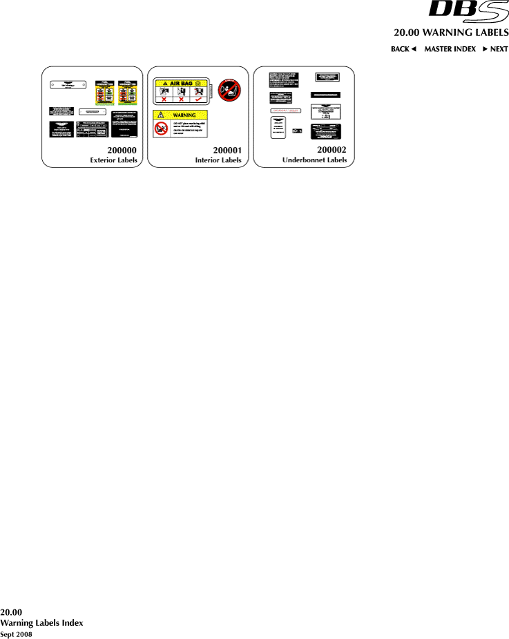 20-00 - Warning Labels
