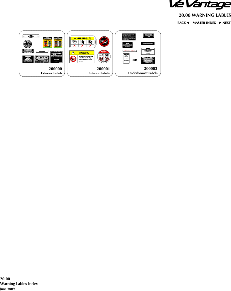 20-00 - Warning Labels