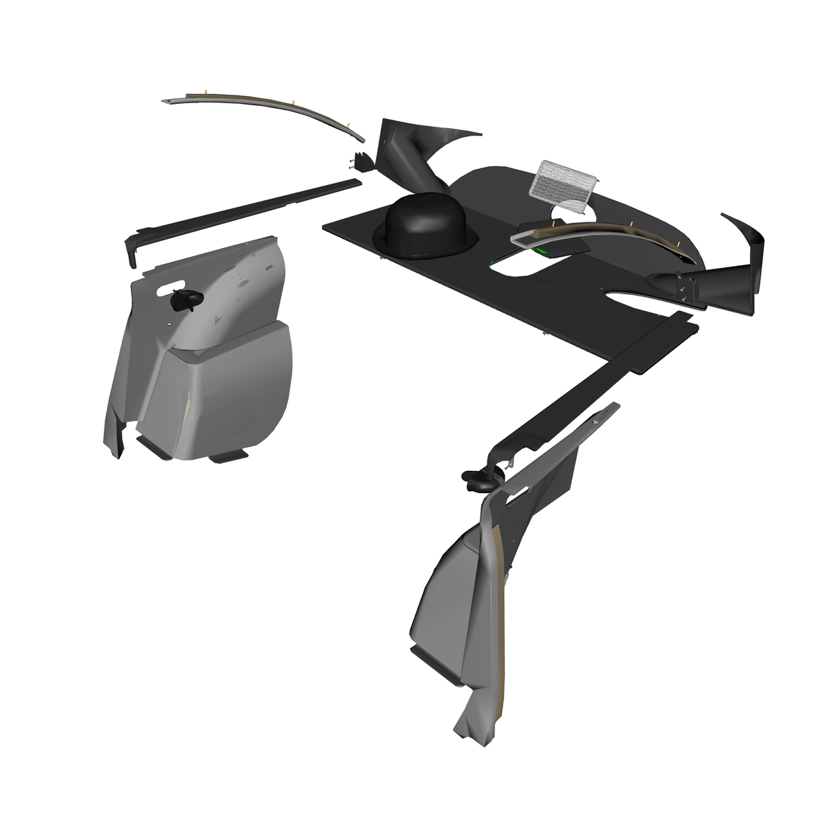 300500-10 Rear Trim