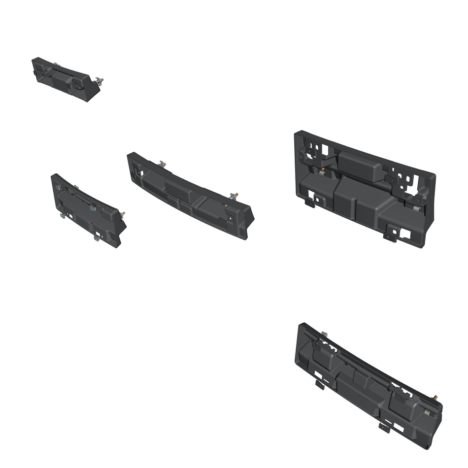 310102 Front No. Plate Plinths