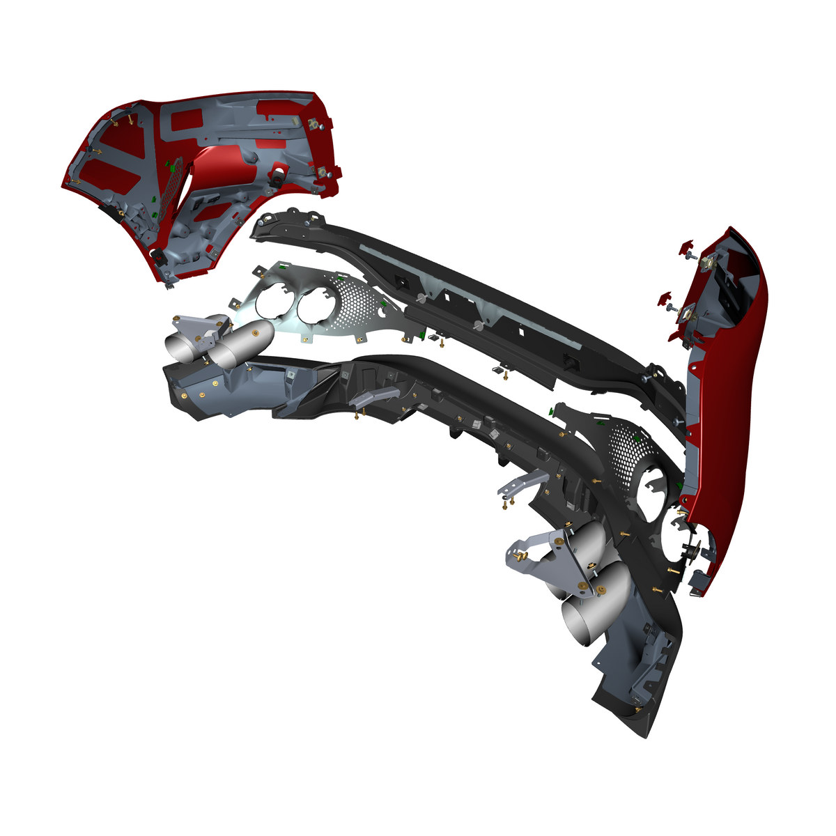 310302-20 Rear Bumper