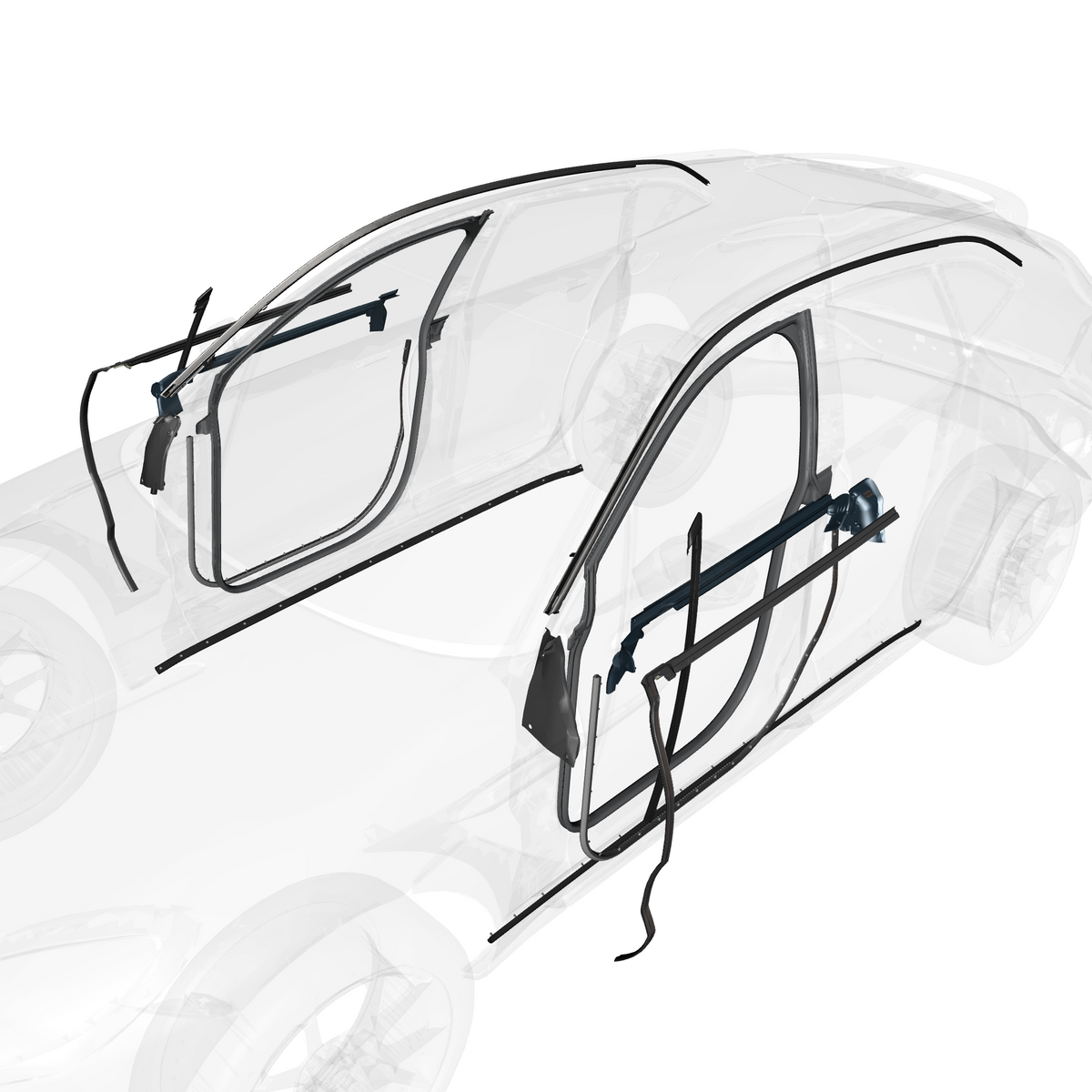310501-10 Front Door Weatherstrip
