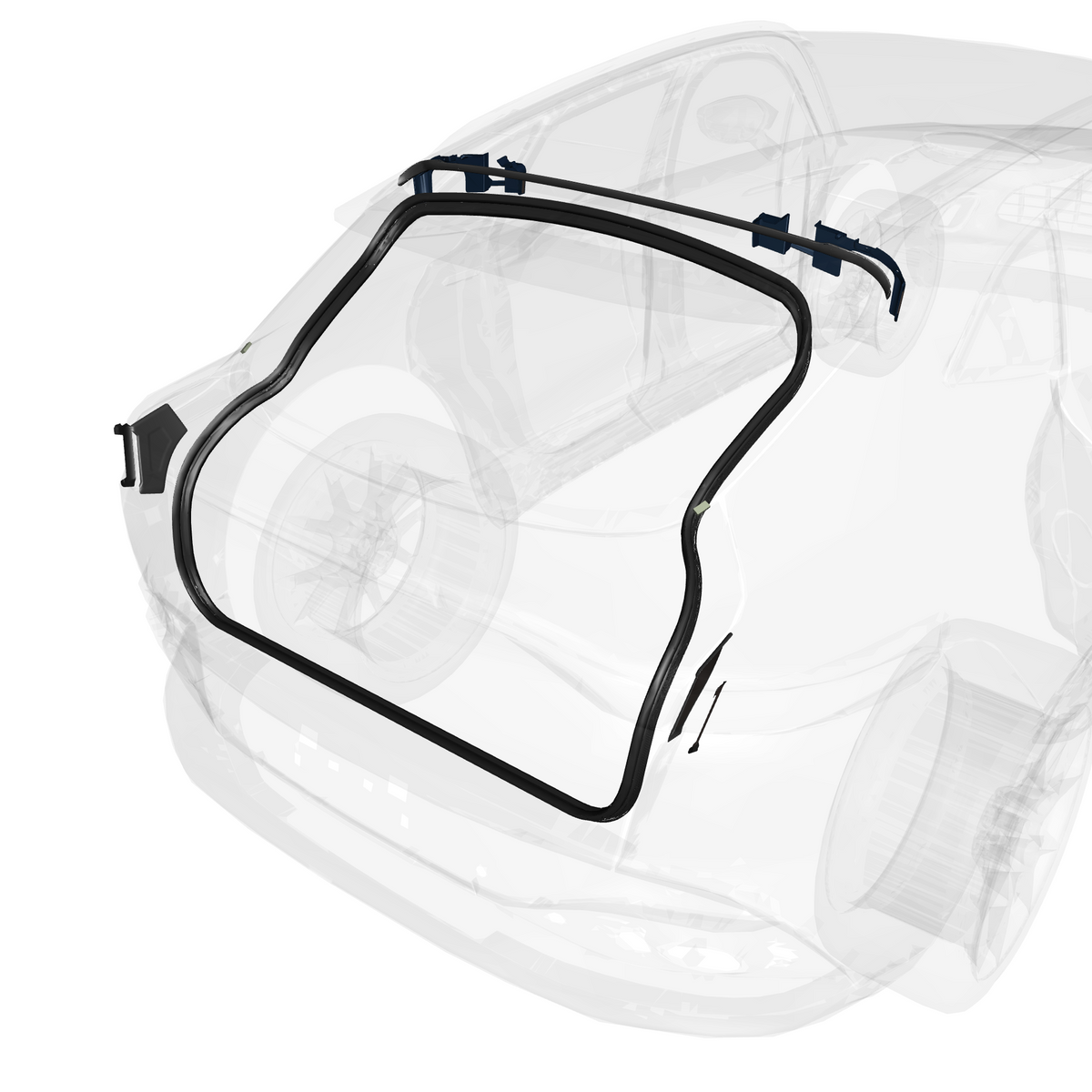 310503-10 Rear Closure Weatherstrip