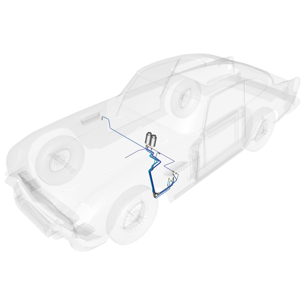 430303-20 Brake Lines LHD