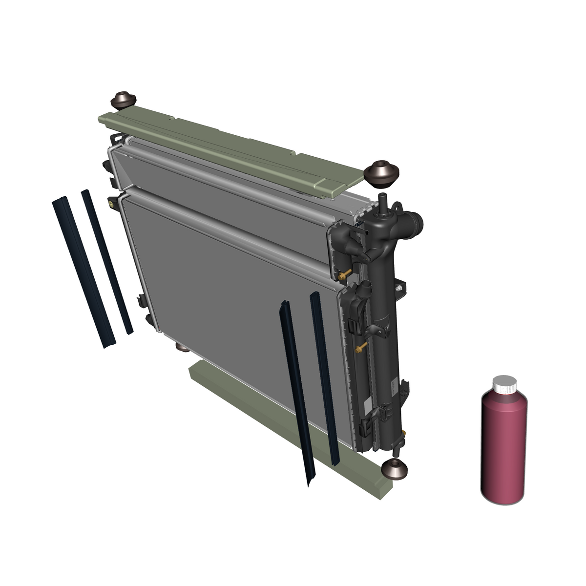 530201-10 Central Radiator Pack