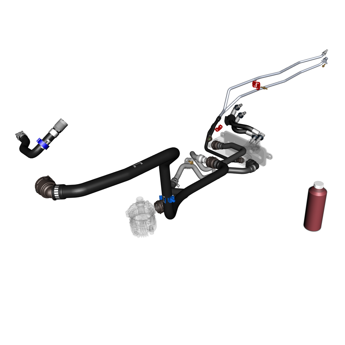 530302-10 Hoses & Reservoirs