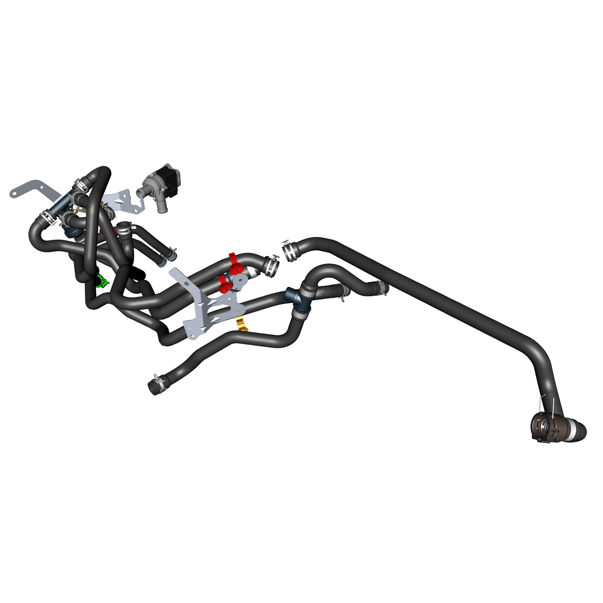 550207-50 FOH Hoses RHD STRAIGHT-SIX