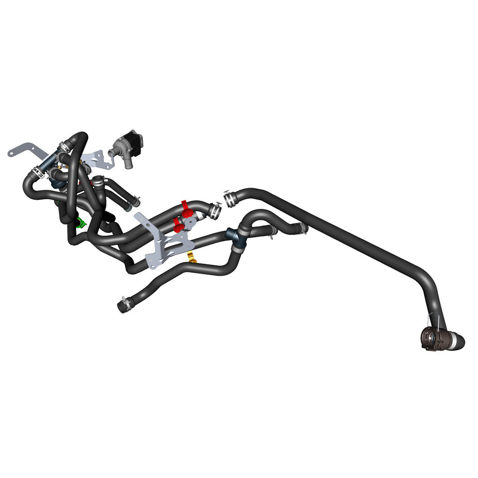 550207-50 FOH Hoses RHD STRAIGHT-SIX