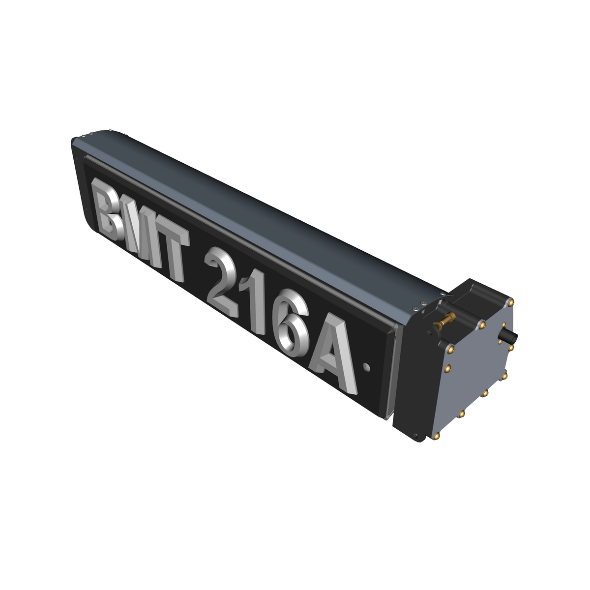 640105-10 Front Revolving No.Plate