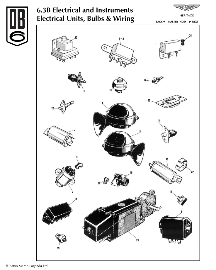 6.3B - Electrical Units, Bulbs & Wiring