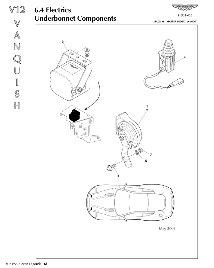 6.4 - Underbonnet Components