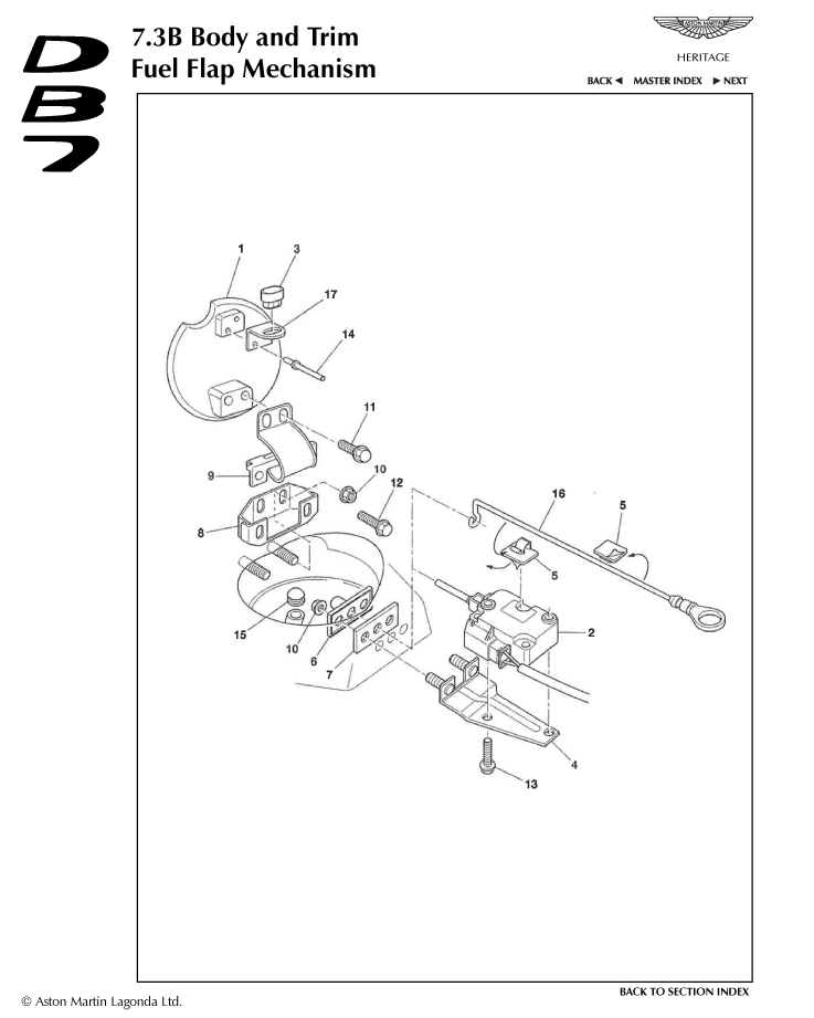 7.3b - Fuel Flap Mechanism