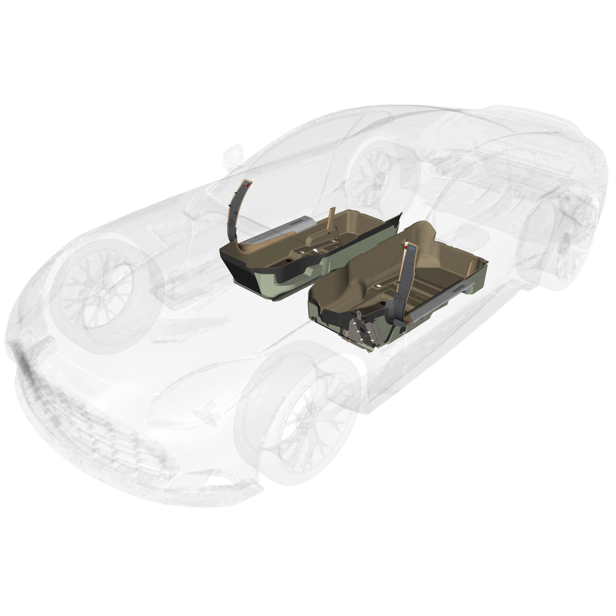 01-0501 - Interior Trim - Front Cabin