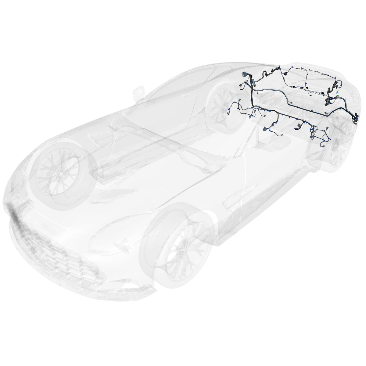 18-0104 - Electrical Wiring - Rear - Coupe