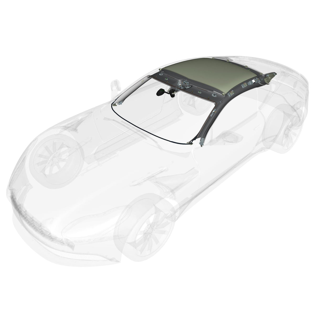 01-0503 - Interior Trim - Upper - Coupe