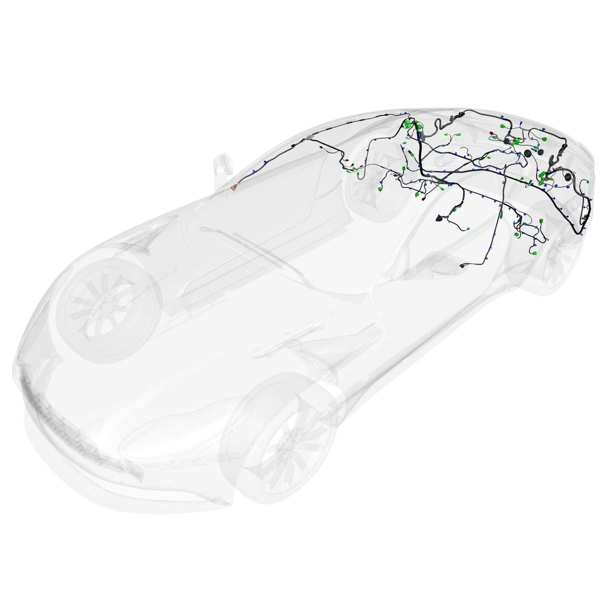 18-0104 - Electrical Wiring - Rear - Coupe