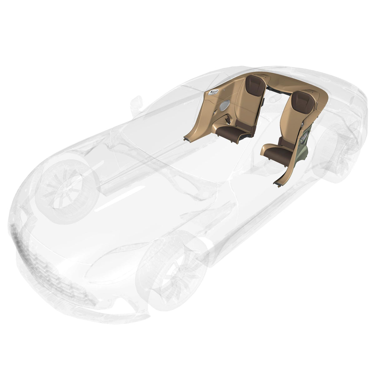 01-0518 - Interior Trim - Rear Cabin - Volante