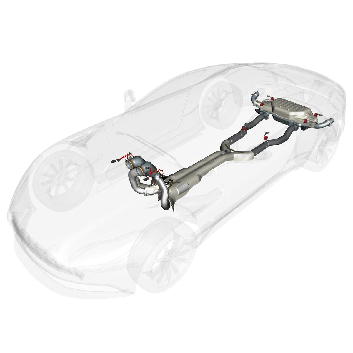 09-0301 - Exhaust - V8 with GPF