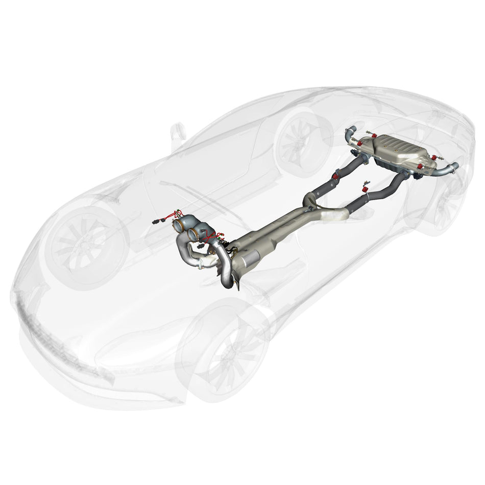 09-0301 - Exhaust - V8 with GPF
