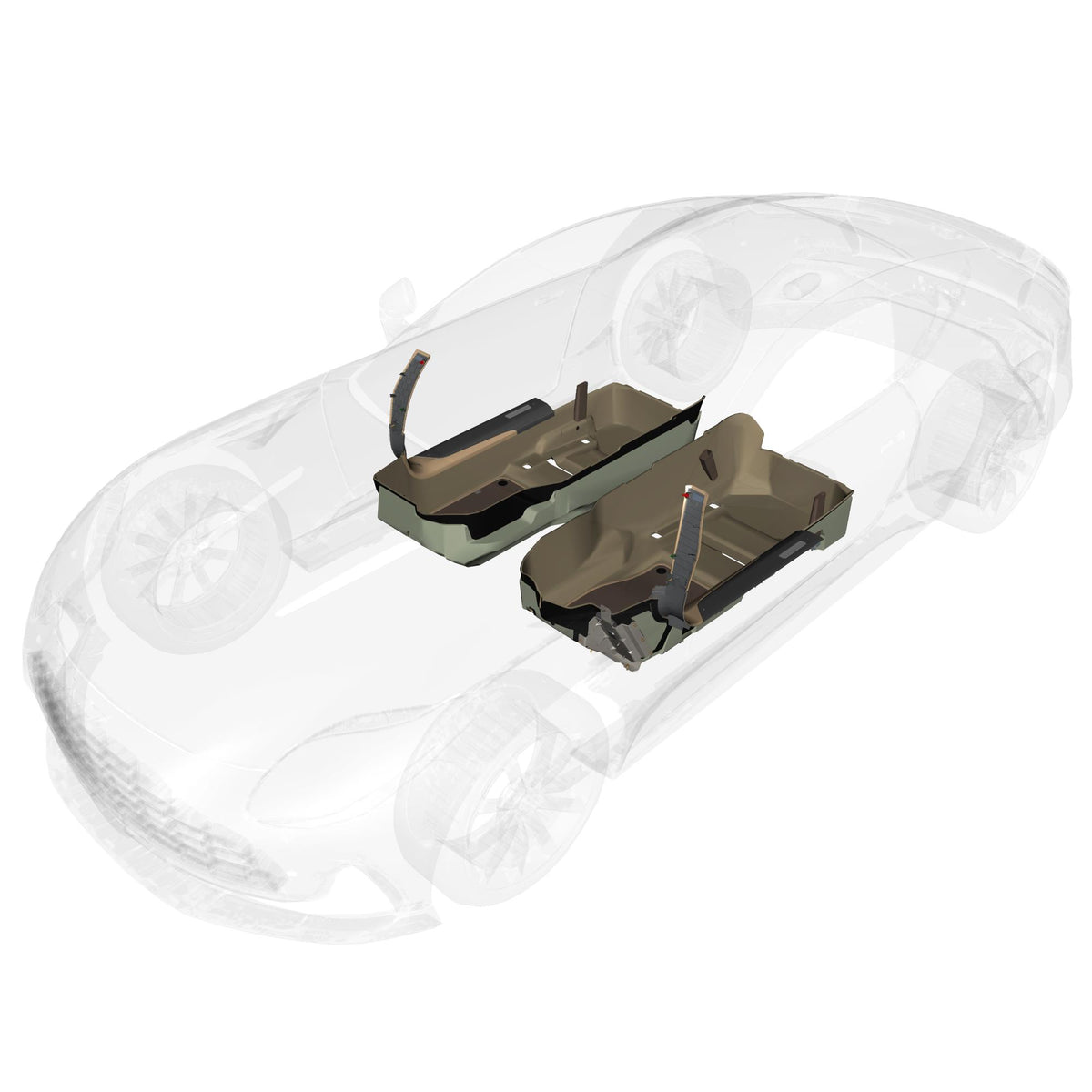 01-0501 - Interior Trim - Front Cabin