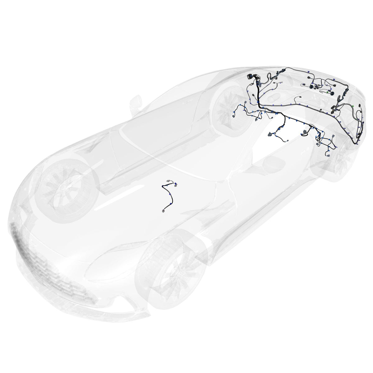 18-0104 - Electrical Wiring - Rear - Coupe