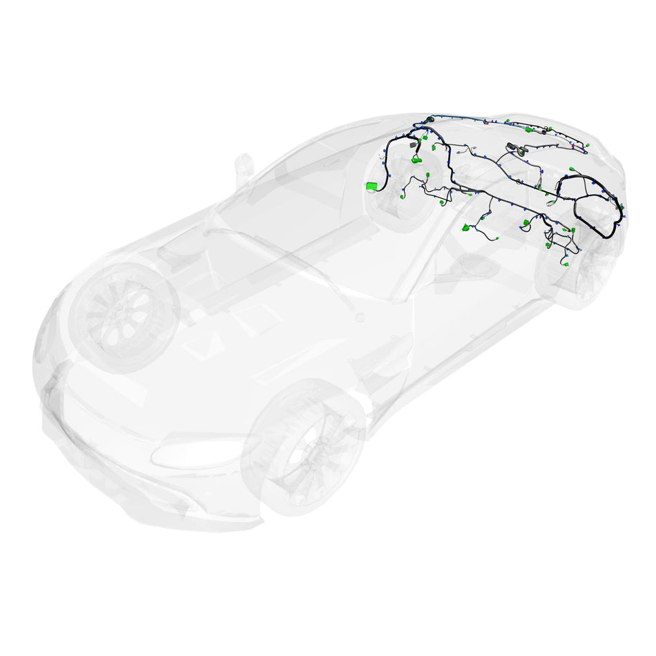 18-0104 - Electrical Wiring - Rear - Coupe