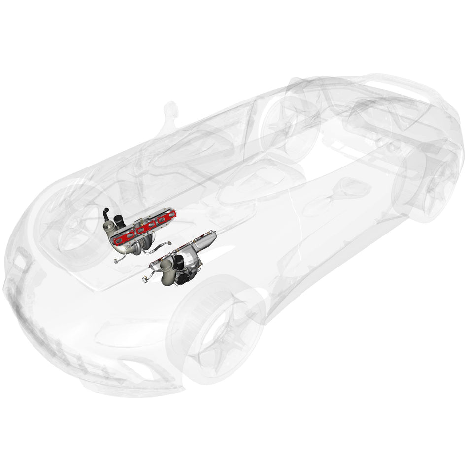 03-0104 - Exhaust Manifolds and Turbos