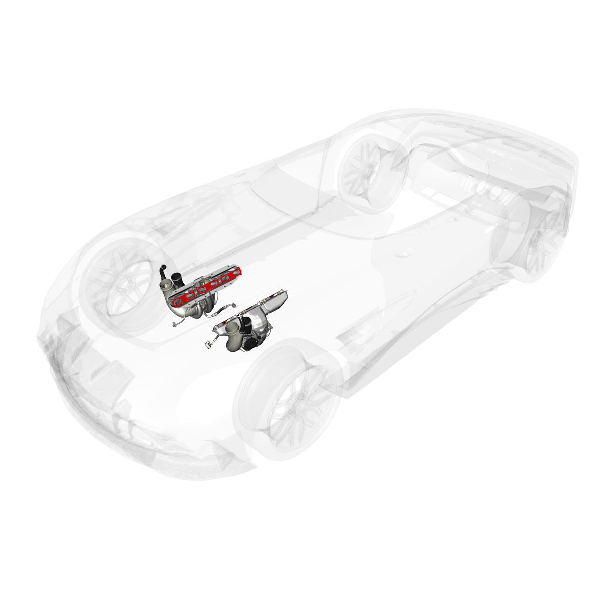 03-0104 - Exhaust Manifolds and Turbos