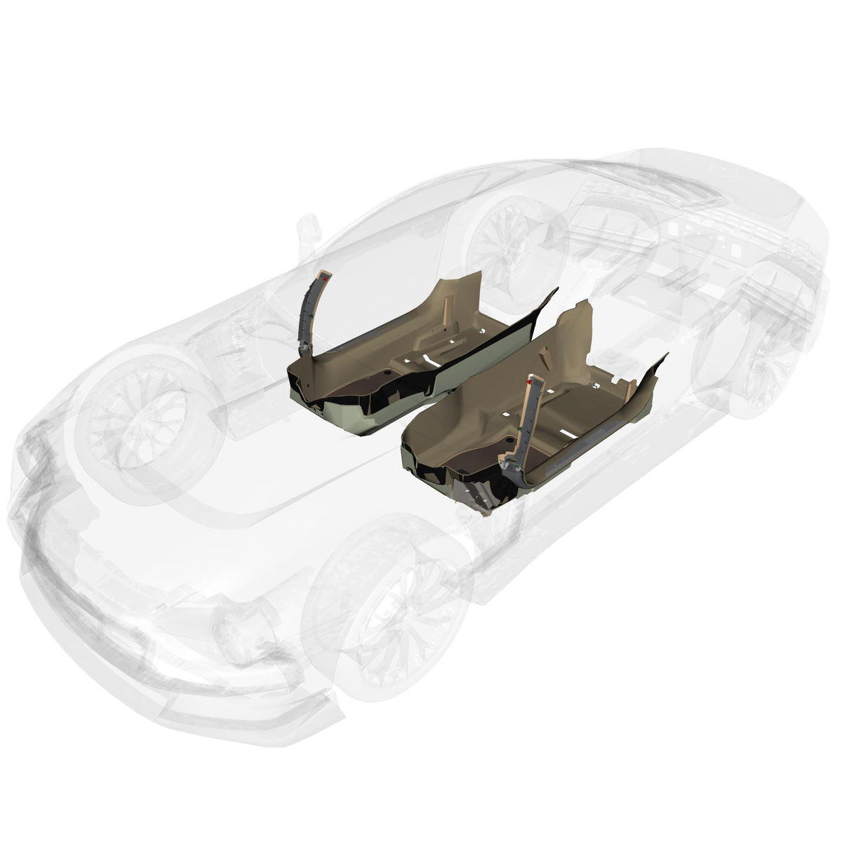 01-0501 - Interior Trim - Front Cabin