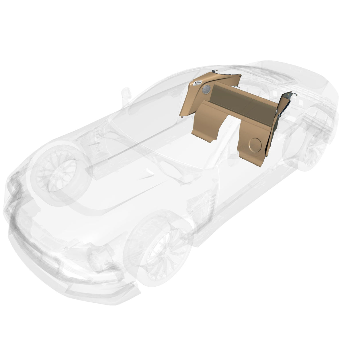 01-0518 - Interior Trim - Rear Cabin