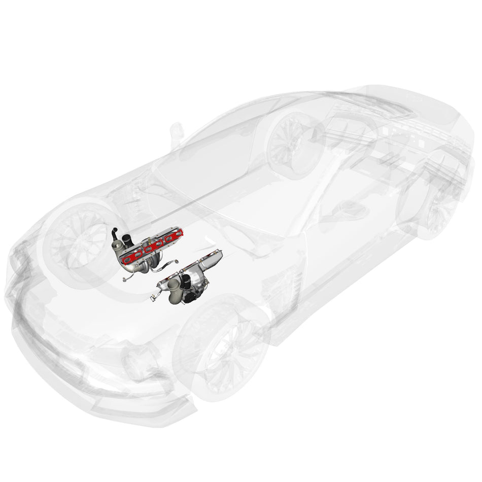 03-0104 - Exhaust Manifolds and Turbos