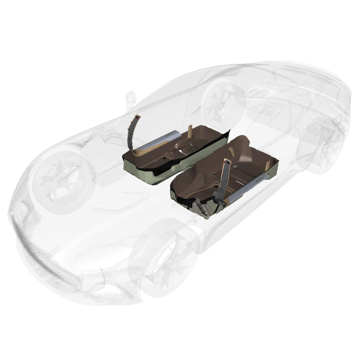 01-0501 - Interior Trim - Front Cabin