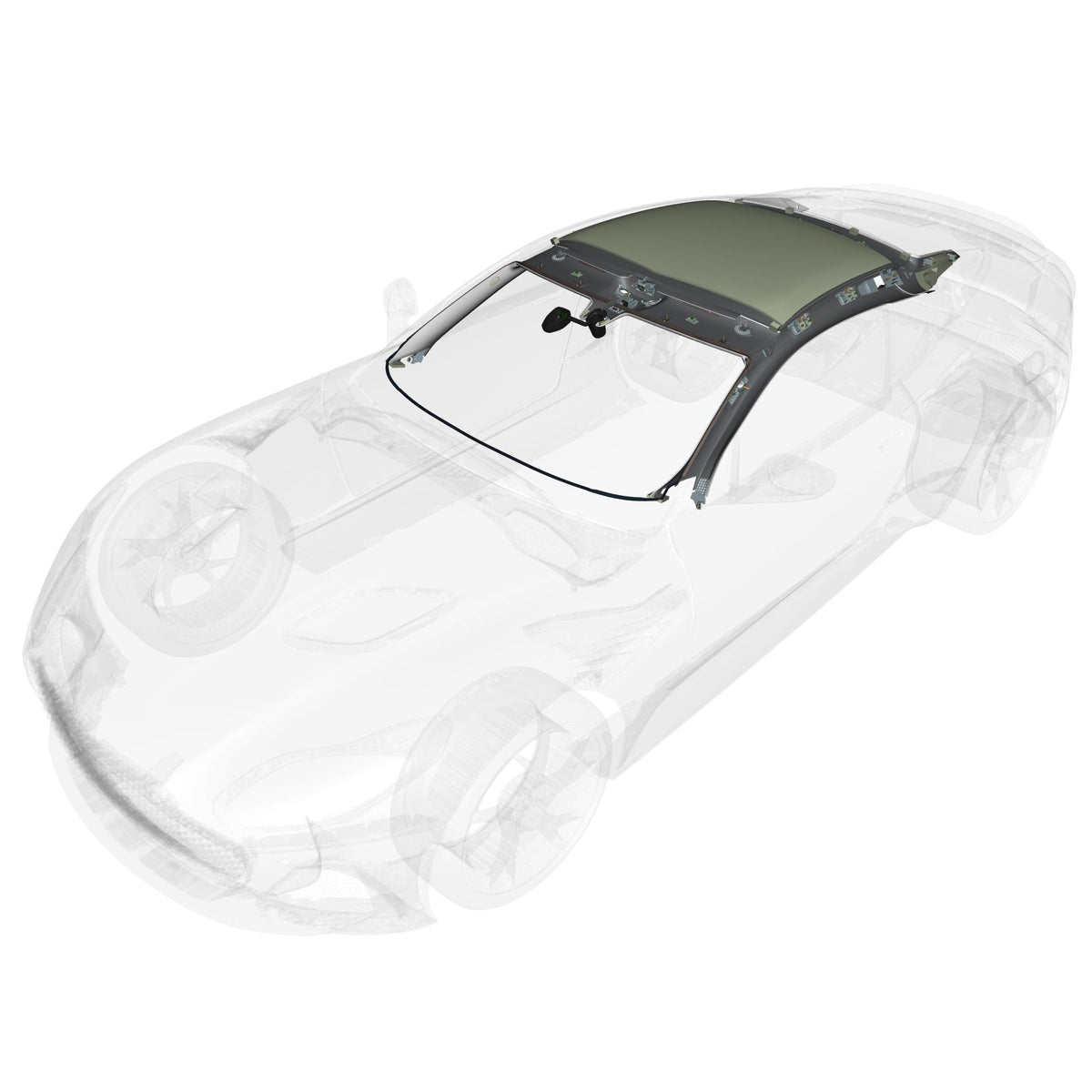 01-0503 - Interior Trim - Upper - Coupe
