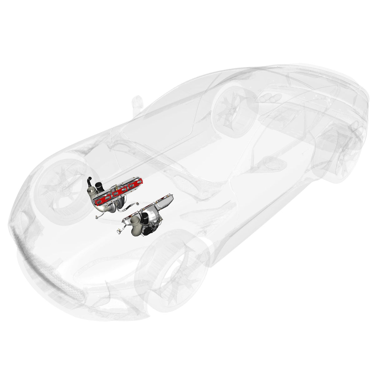 03-0104 - Exhaust Manifolds and Turbos