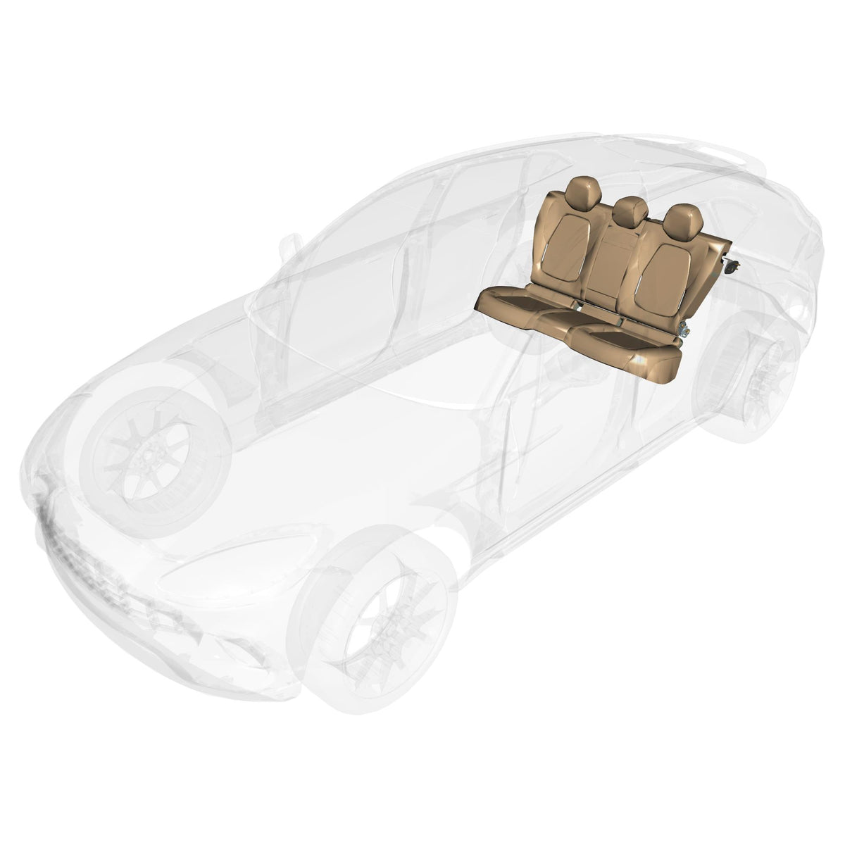 30-0106 - Seating, Rear - Up to 24MY