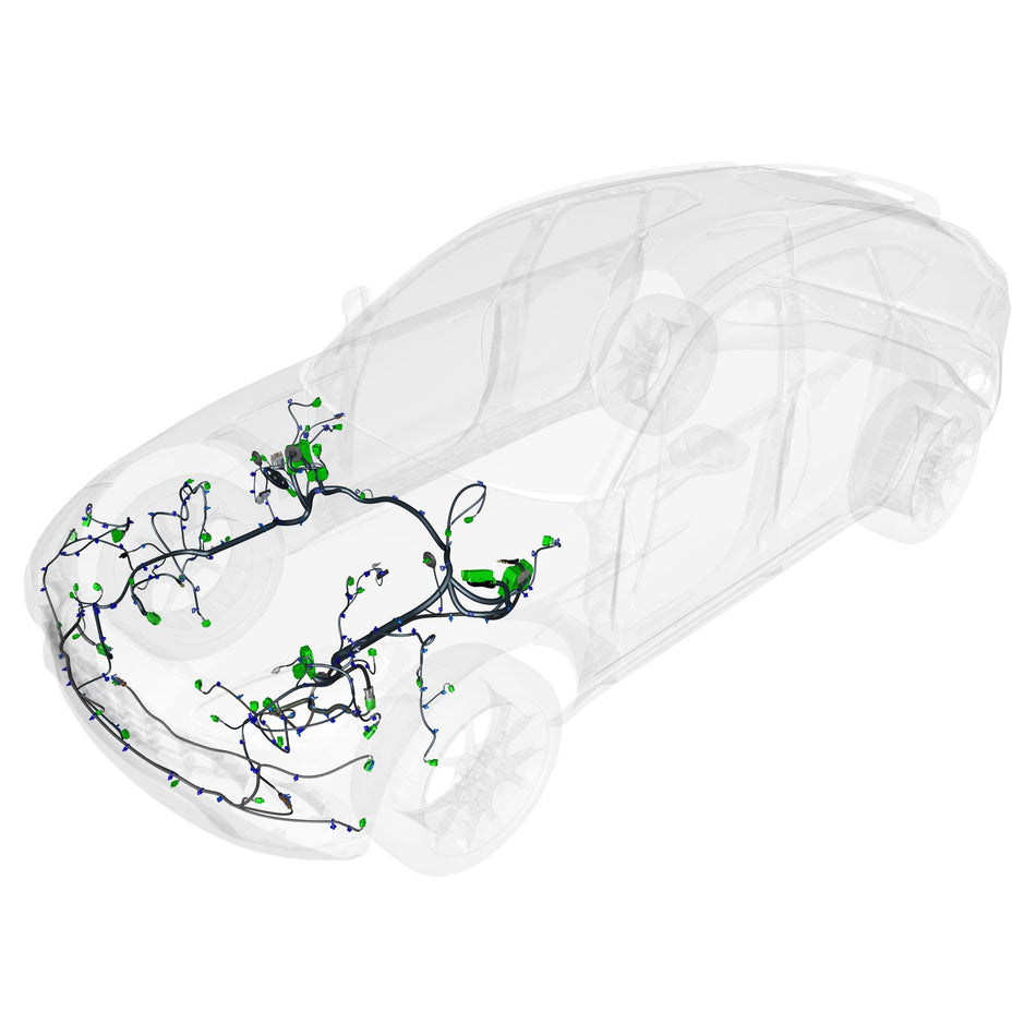 63-0201 - Electrical Wiring - Front - V8 Up to 24MY