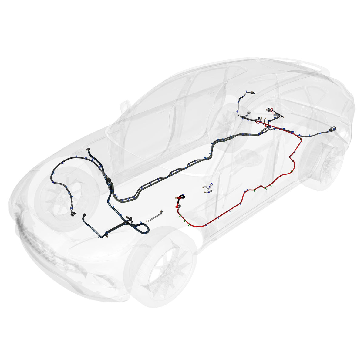 63-0203 - Electrical Wiring - Battery - V8 Up to 24MY