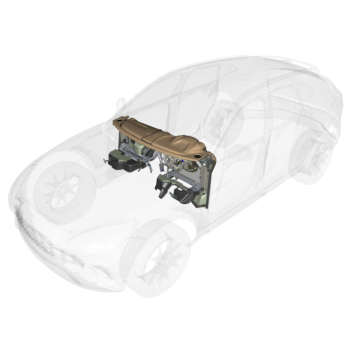 30-07 - Instrument Panel and X-Car Beam - 22MY to 24MY