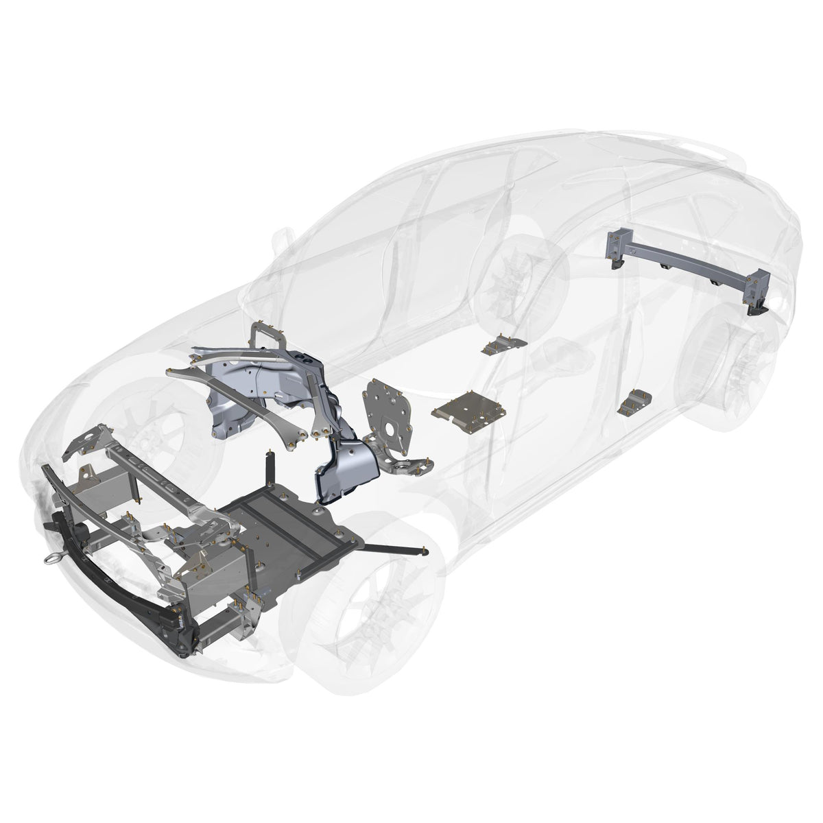 20-03 - Bolt-ons - V8-707 Up to 24MY