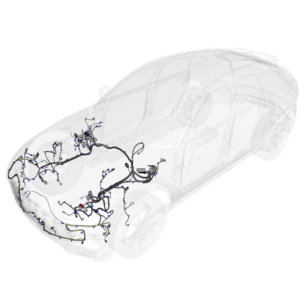 63-0201 - Electrical Wiring - Front - V8 25MY on