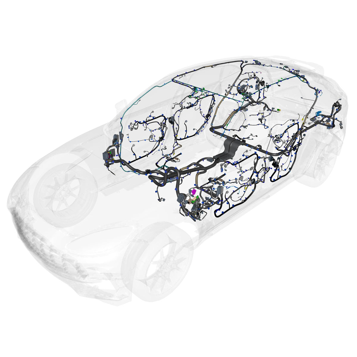 63-0204 - Electrical Wiring - Cabin - V8 25MY on