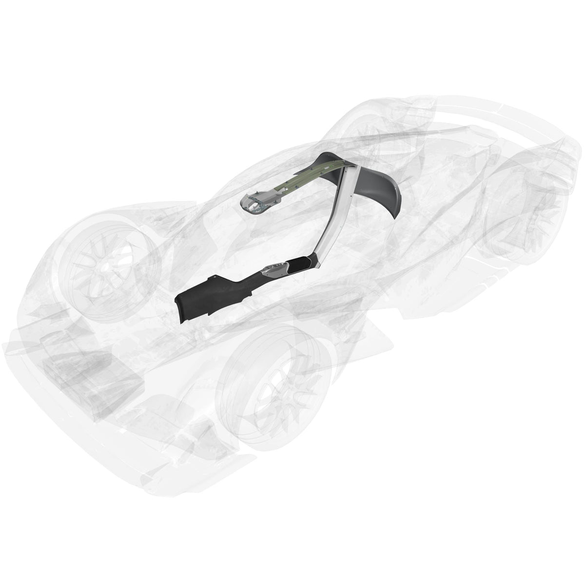01-1221 - Centre Console - Coupe