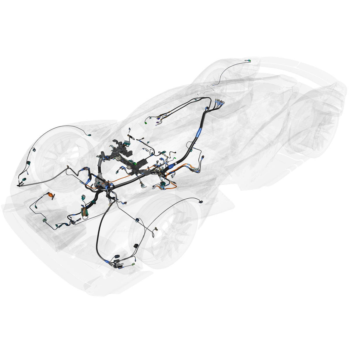 18-0102 - Electrical Wiring - Front and Cabin - Coupe