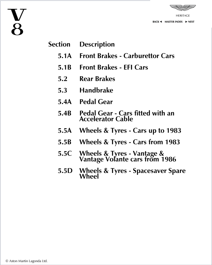 5 - Brakes and Pedal Gear