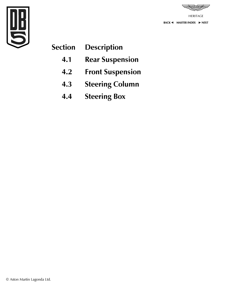 4 - Suspension and Steering