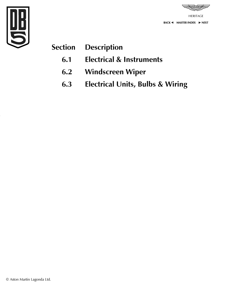 6 - Electrical and Instruments